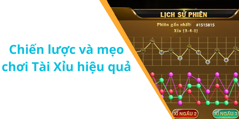 Chiến lược và mẹo chơi Tài Xỉu hiệu quả