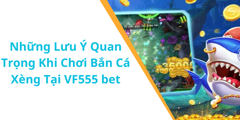 Những Lưu Ý Quan Trọng Khi Chơi Bắn Cá Xèng Tại VF555 bet