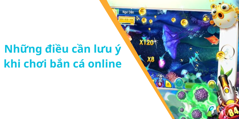 Những điều cần lưu ý khi chơi bắn cá online