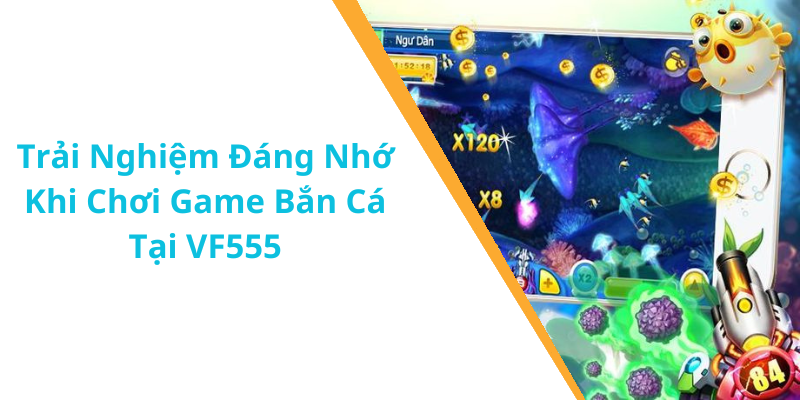 Trải Nghiệm Đáng Nhớ Khi Chơi Game Bắn Cá Tại VF555